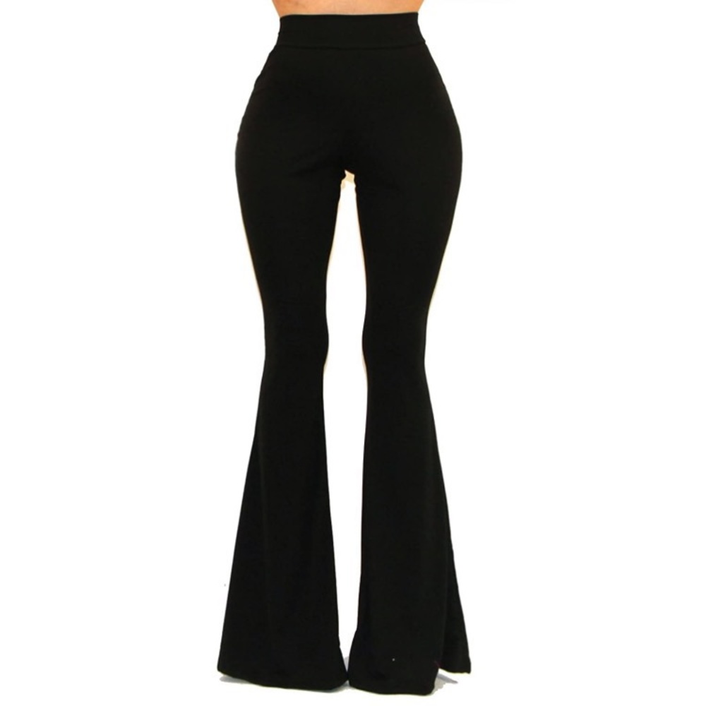 ☀️Boho High Waisted Bell Bottom Pants - Picture 2 of 3
